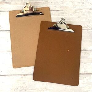 Metal Clipboards Set of 2 Used Condition Saunders Brand